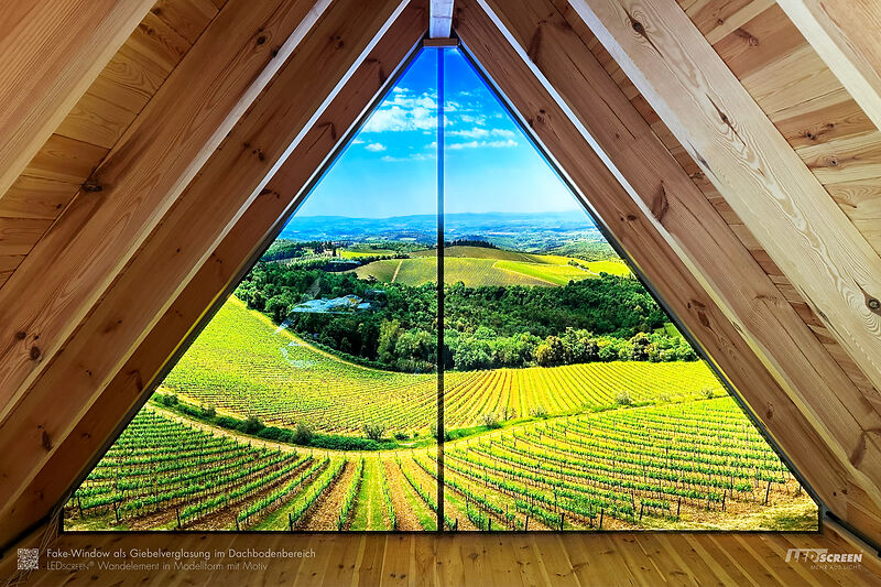 LEDscreen LED Wandbeleuchtung – Landschafts-Optik